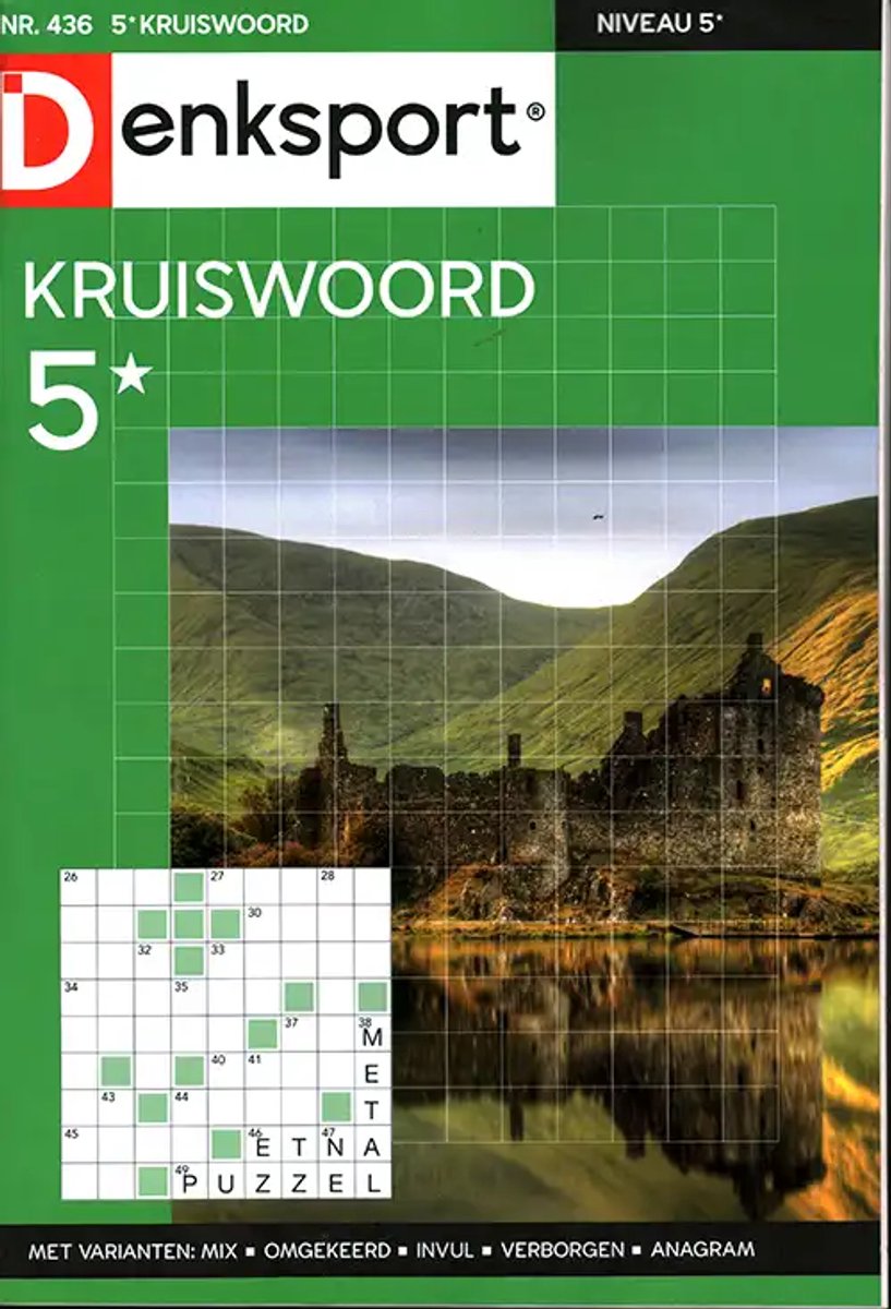 Denksport Kruiswoord - 5* 436 2026