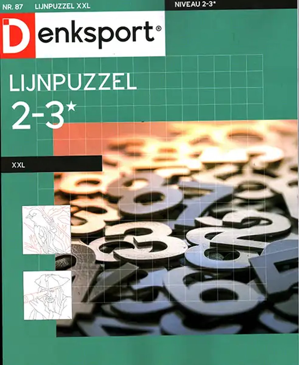 Denksport Lijnpuzzel - XXL 87 2026