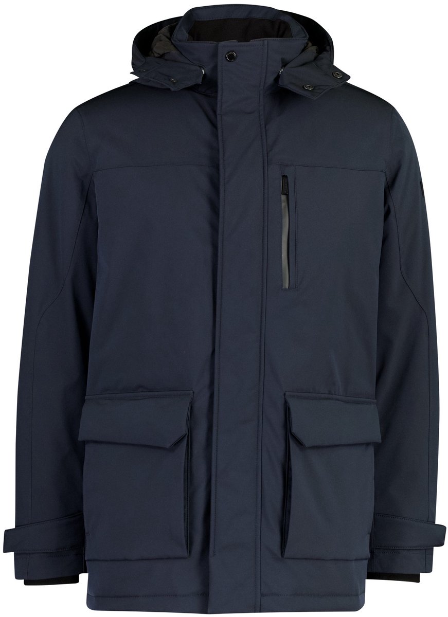 Bugatti winterjas donkerblauw