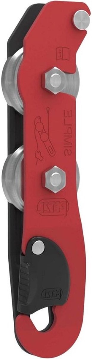 Klimaccessoire - Abseilapparaat - Veilig Klimmen - Ultralicht en Compact - 8.5-11mm Touw - Meerkleurig