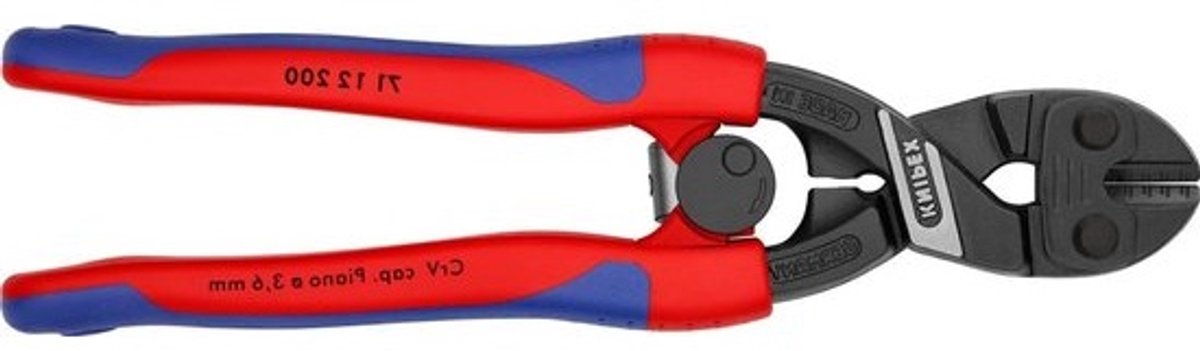 Compacte Boutsnijder - Hefboom Werking - Materiaal Knippen - Hoge Snijprestaties - Tot 52 mm - Meerkleurig