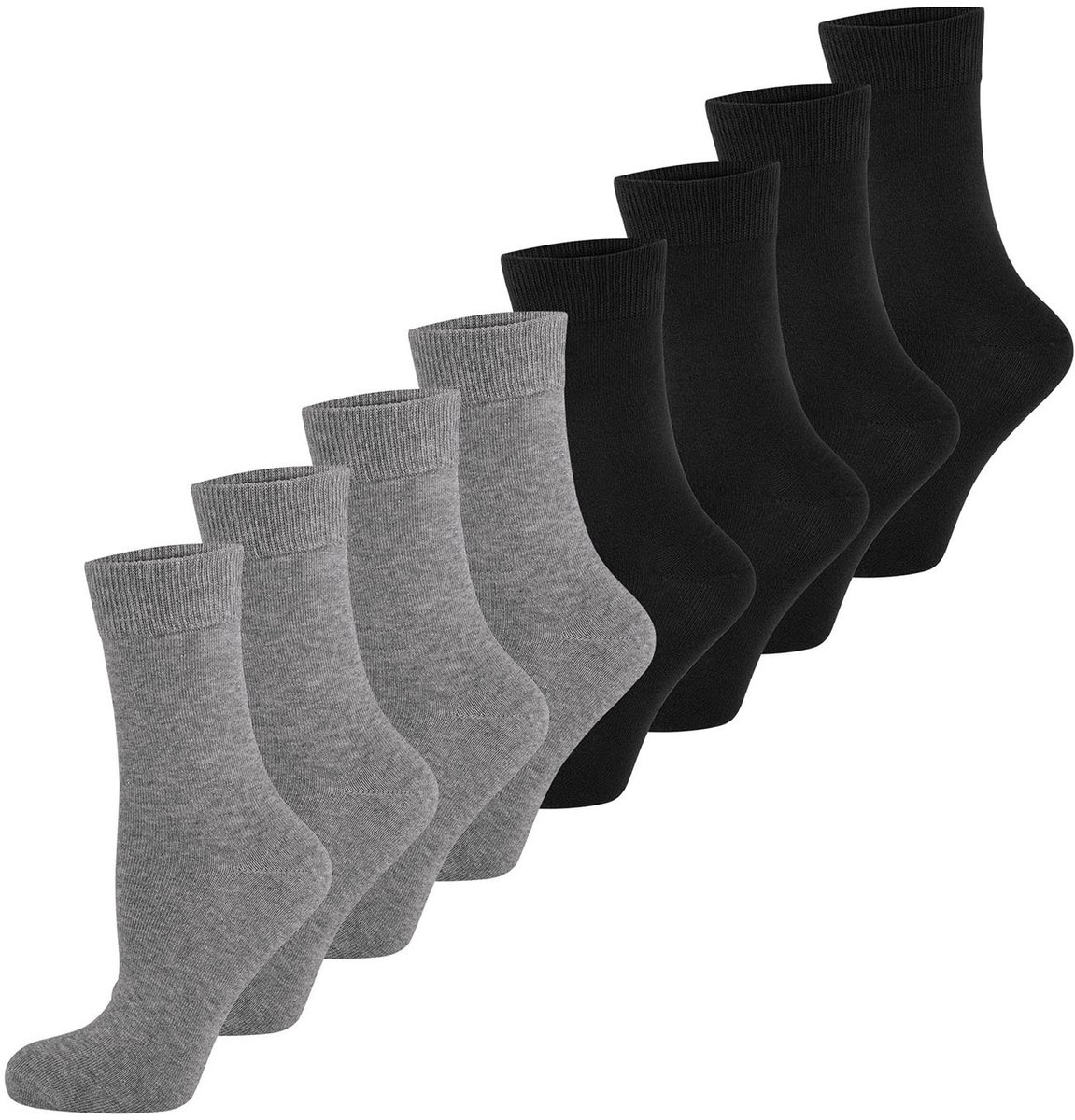 NUR DIE Basicsocken Classic Komfortbund