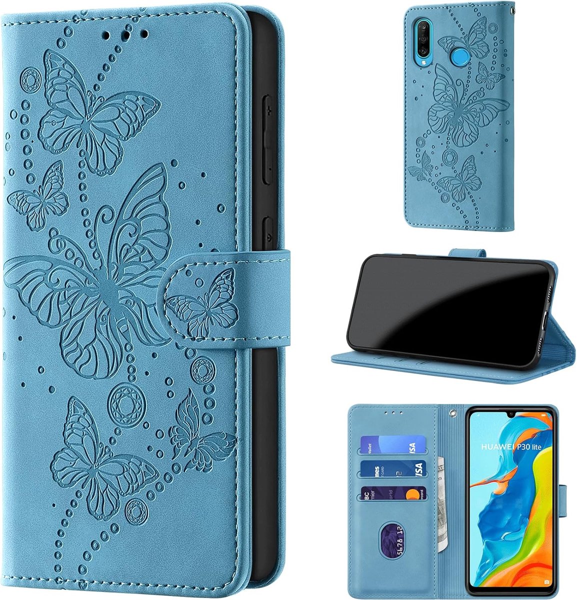Beschermhoes voor Huawei P30 Lite, grijs