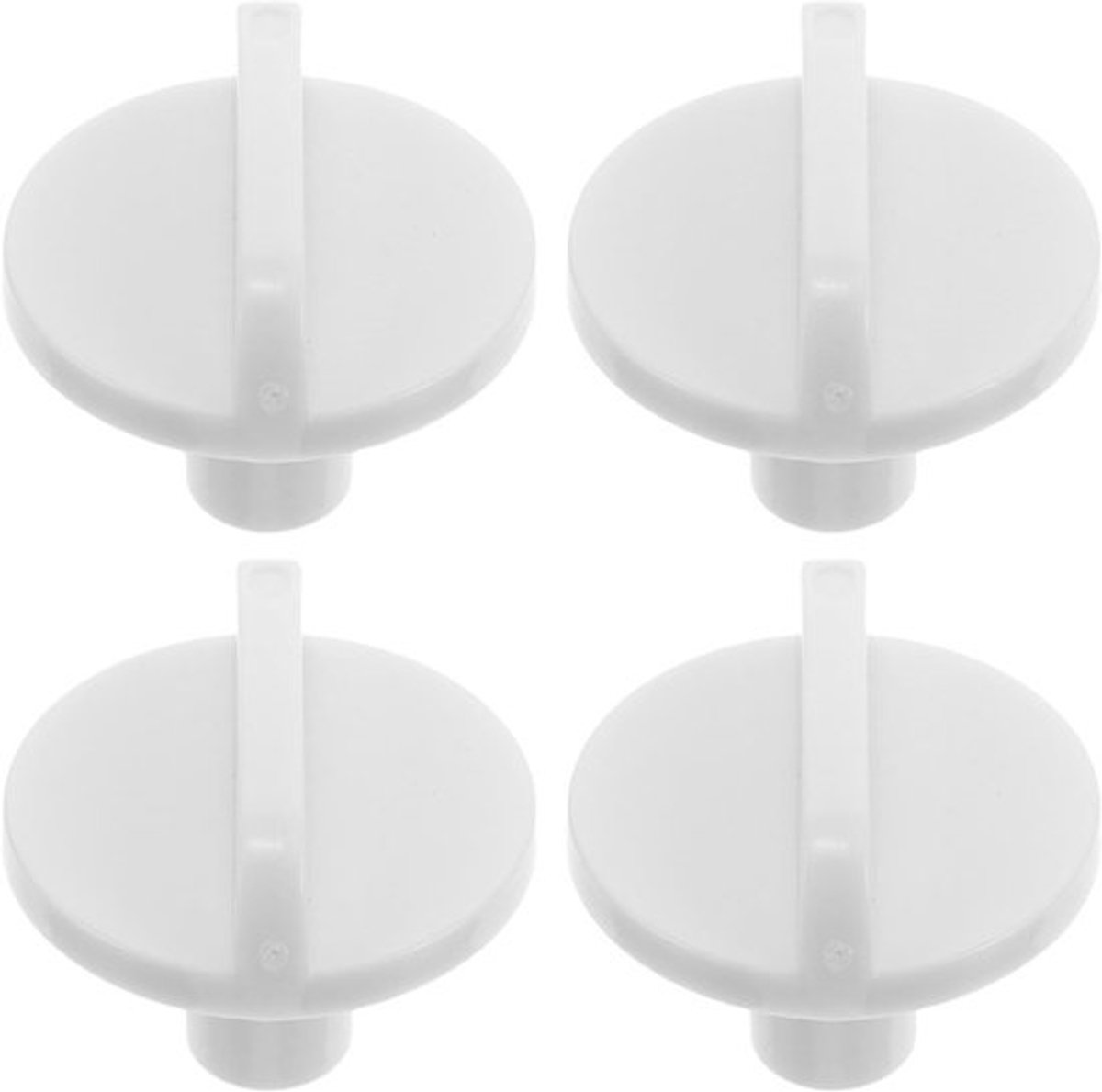 Thermostaatknoppen - Reserveonderdelen - Koelkast Temperatuur - Eenvoudige Installatie - 3cm Gatdiameter - Wit