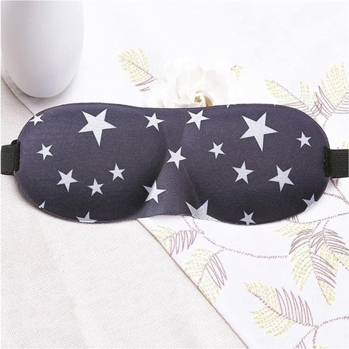 Oogmasker Om Te Slapen - Slaapmasker Blinddoek - Reizen Ontspannen - Zachte Stiksels - 2.54 cm - Star