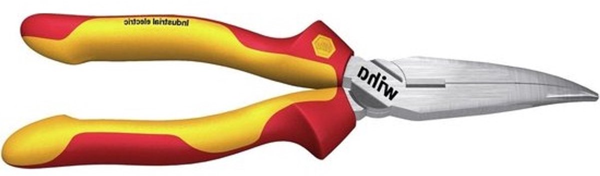 Punt tangen - Combinatie tang - Elektrisch werk - Geïsoleerd tot 1000V - 200 mm - Zwart