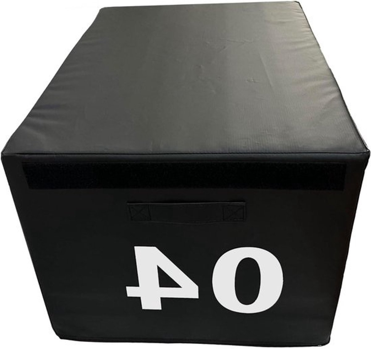 Verstelbare Springbox - Fitness Box - Kracht Training - 4-in-1 Ontwerp - 90x55x50cm - Zwart