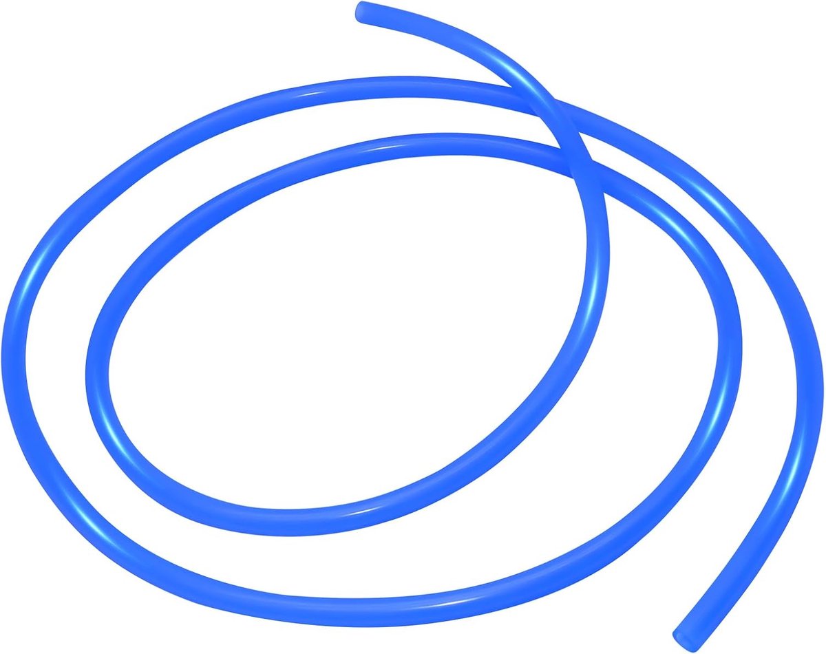siliconen slang, 5 mm ID x 8 mm buitendiameter, 2 m, flexibele siliconen slang, water-luchtslang voor pompoverdracht, blauw