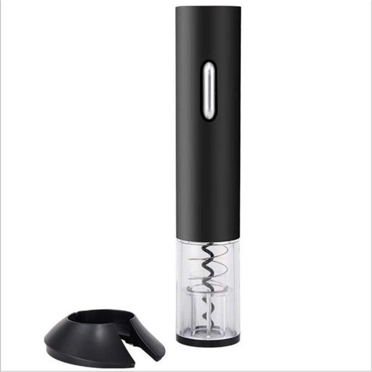 Elektrische Wijnopener Set - Automatische Flesopener - Wijn Serveren - Met Accessoires - 8 Seconden Per Fles - Zwart