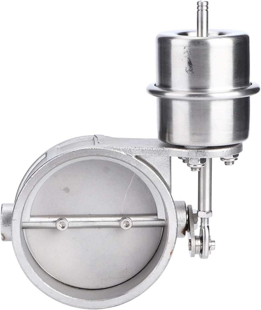 Dailygoods- Uitloopventiel 63 mm - Vacuümaandrijving - Gesloten Type - Roestvrij Staal - Corrosiebestendig - Druk 2-5,5 psi - Vacuümventiel