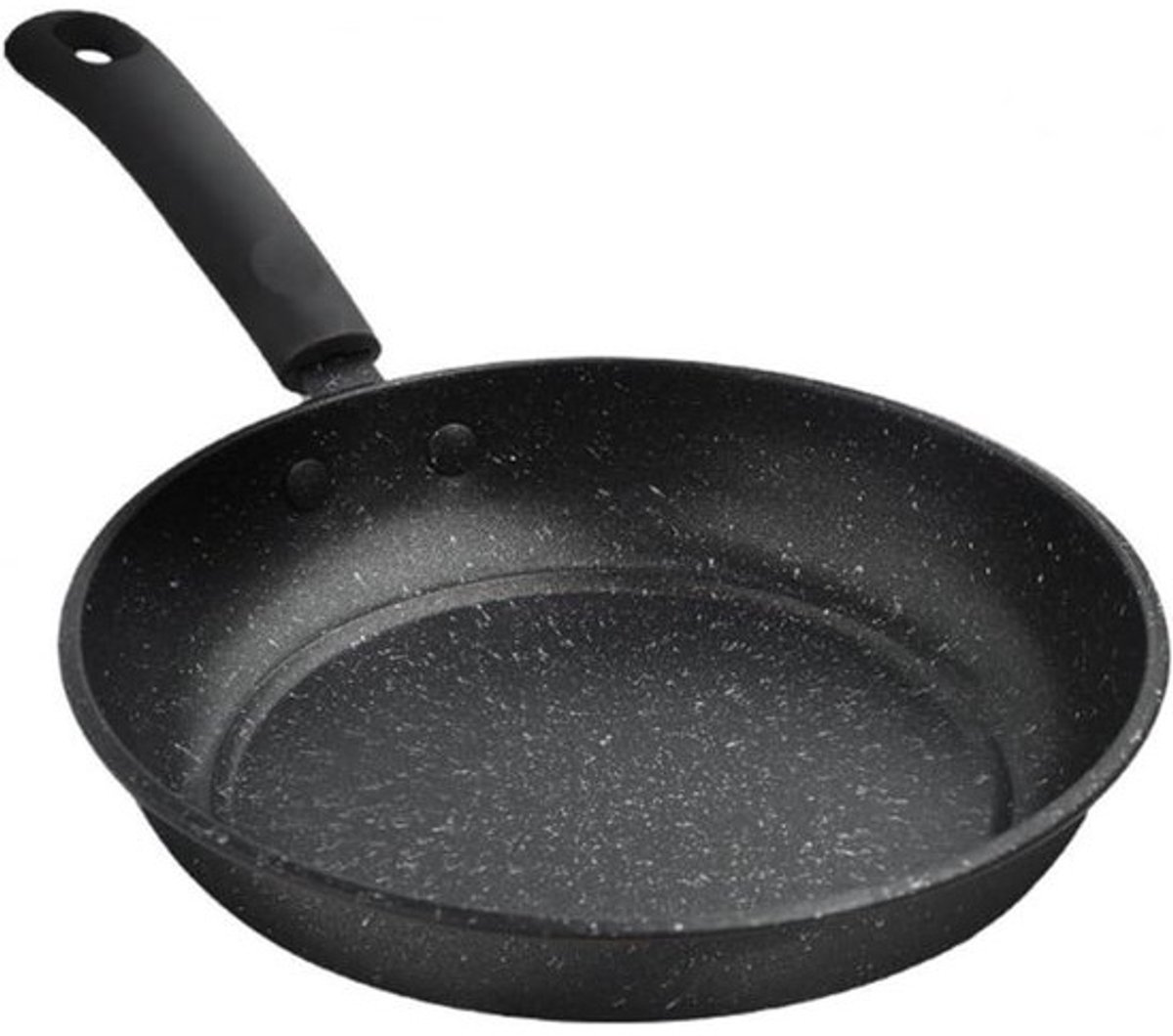 Koekenpan Anti-aanbak - Koekenpan Speciale - Dagelijks Koken - Slijtvast Oppervlak - 25 CM - Zwart