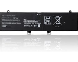Laptopbatterij 76Wh voor ZenBook Pro 14 Duo UX8402VV en UX8402VU, vervangend en betrouwbaar