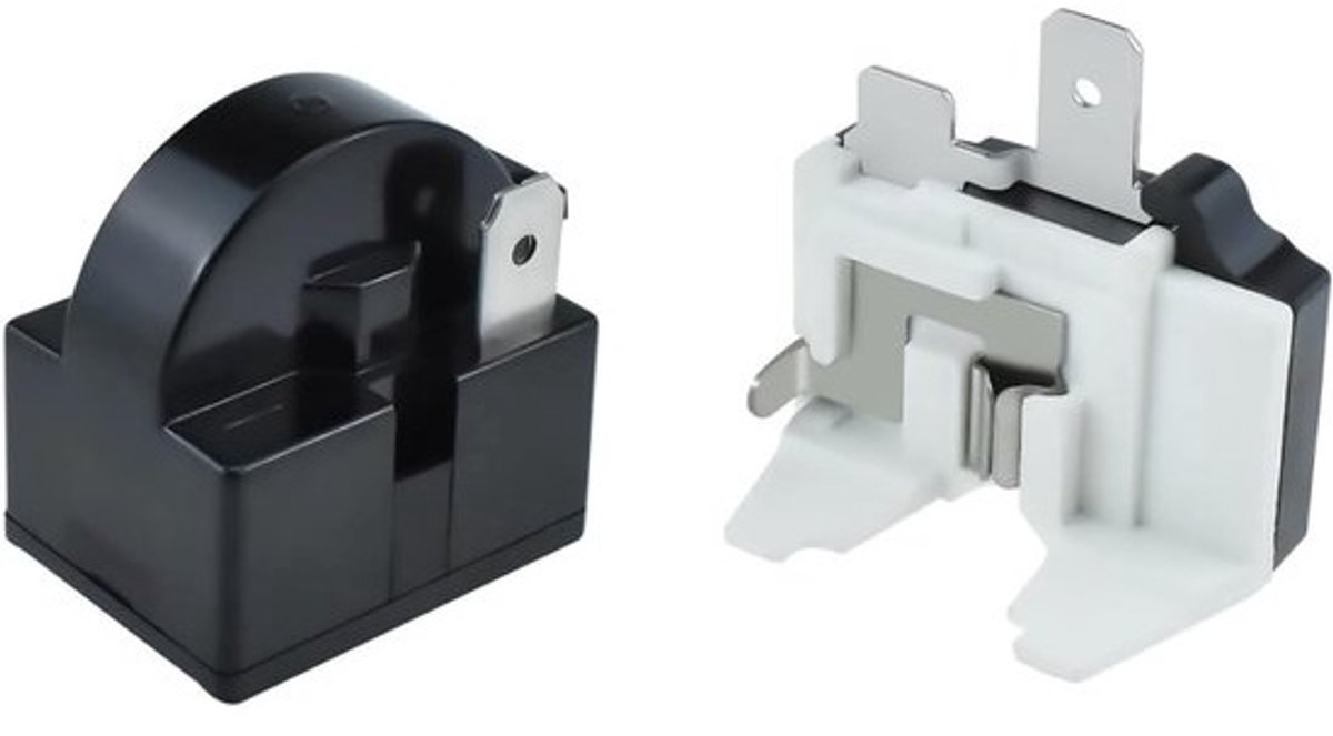 Koelkast Starter Relais - Overbelastingsbeschermer Compressor - Vriezer Reparatie - 1 Pin 4.7 Ohm - 30 Gram