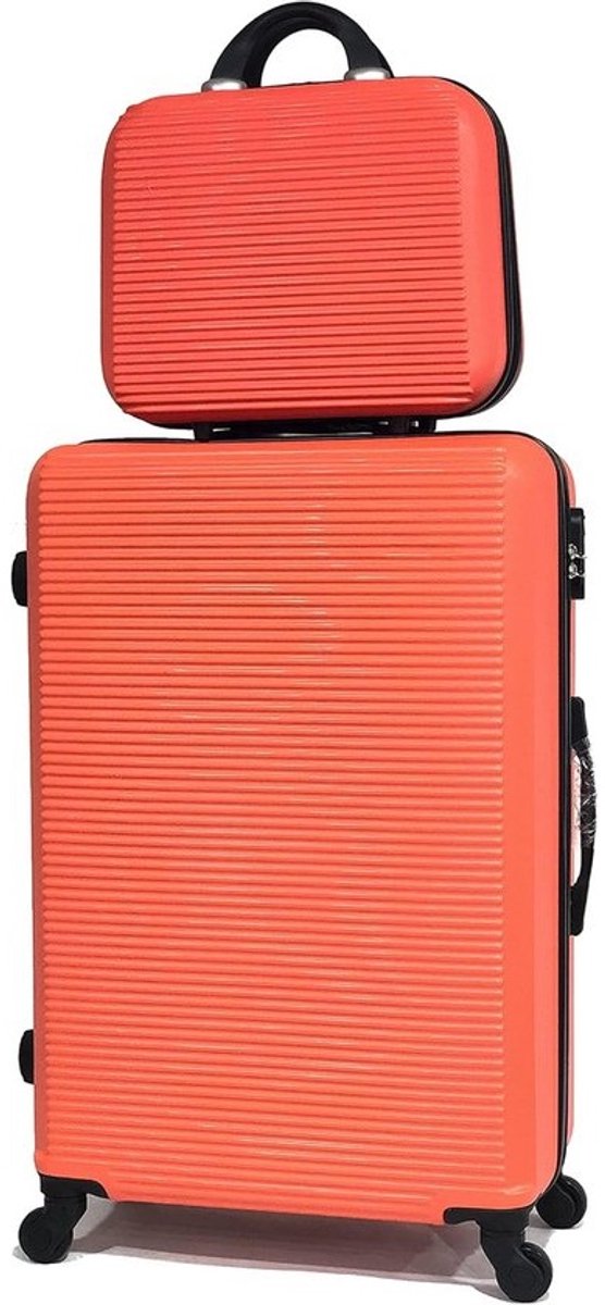 Ruime 90 Liter Koffer met Make-up Tasje