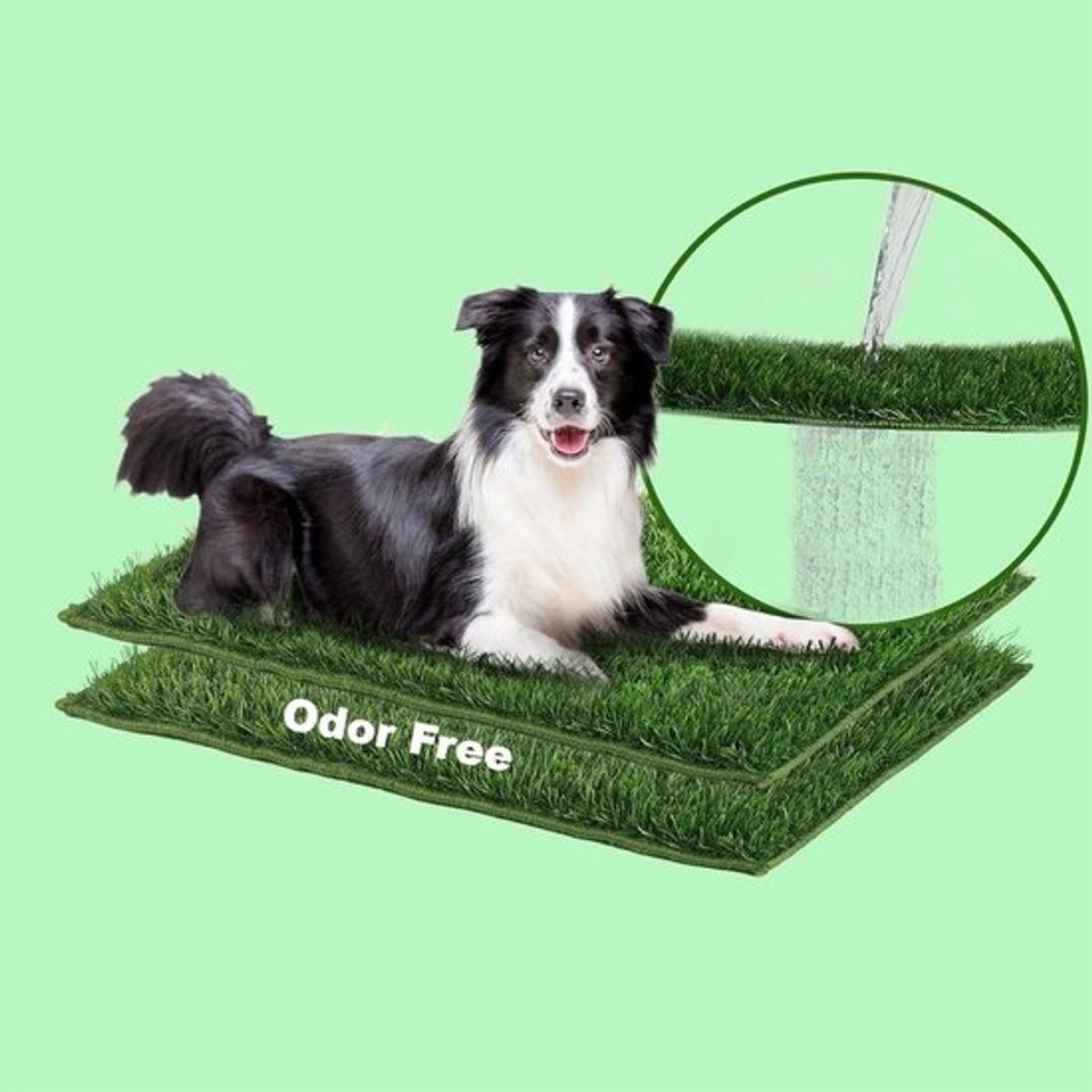 Kunstgras Oppervlak voor Honden Training en Buitenplekken 81x56 cm