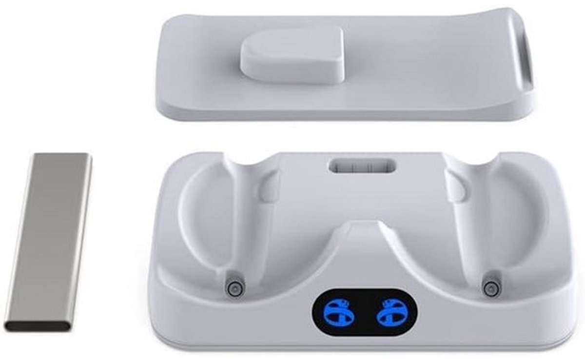 Oplaaddock en Houder voor VR Headset Controllers met Indicatielampjes