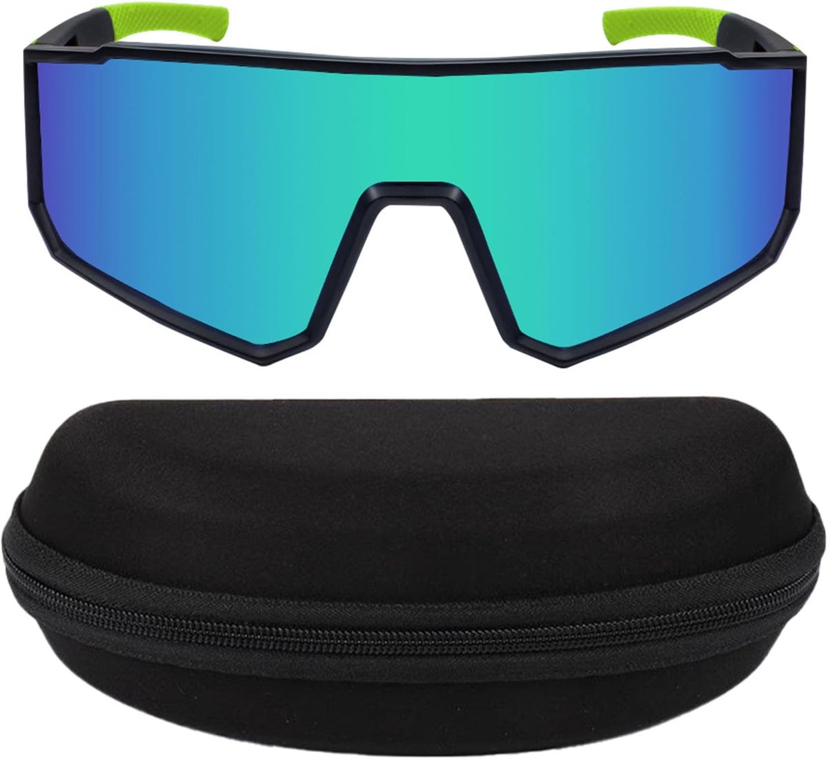 antislip bril, fietsbril, winddicht, sportzonnebril voor heren en dames, UV400, voor MTB, racefiets, fietsen, skiën, outdoorsport, hardlopen
