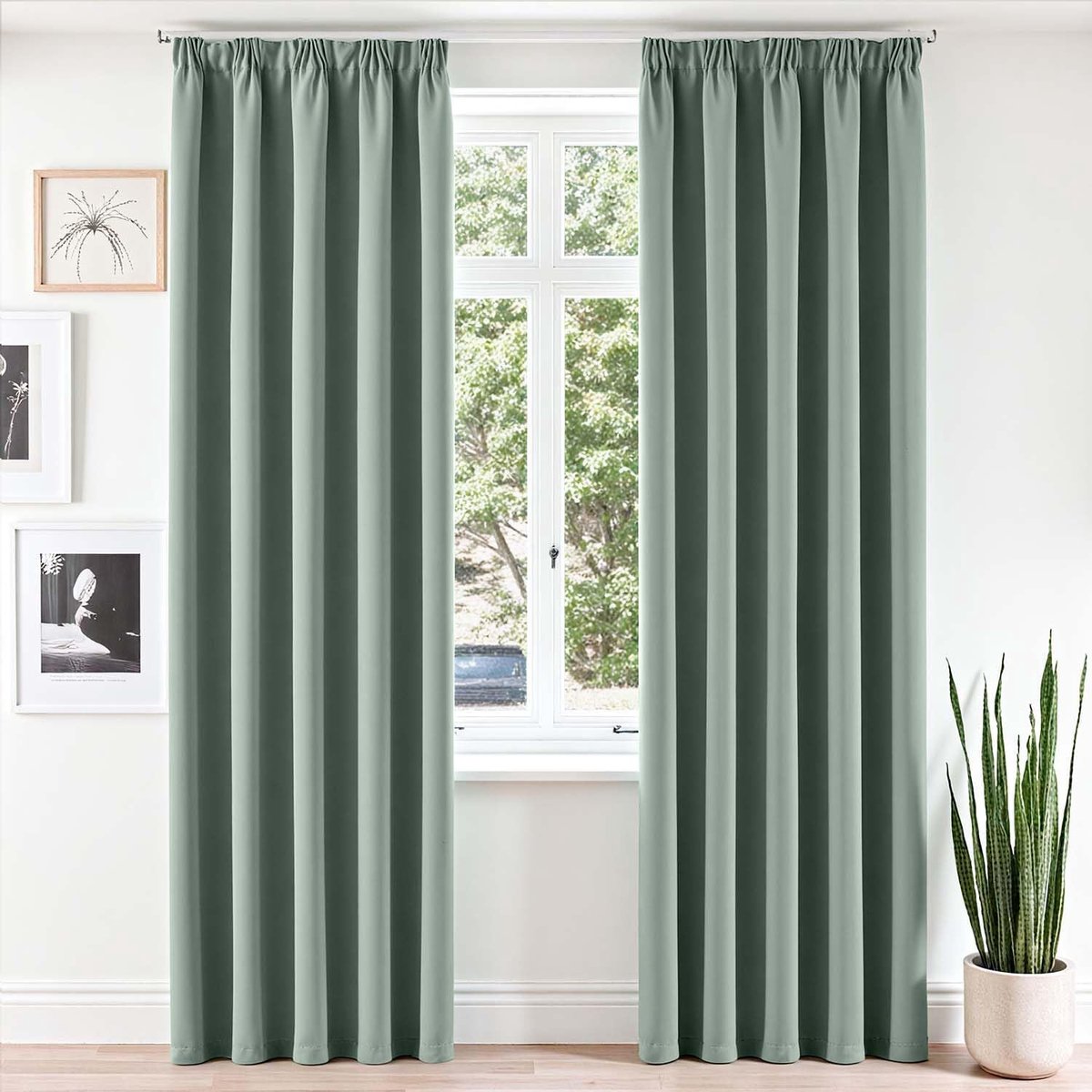 Gordijnen met plooiband, ondoorzichtig, 220 x 140 cm, set van 2 verduisteringsgordijnen, raamdecoratie, slaapkamer, woonkamer, moderne verduisteringsgordijnen, overgordijnen, ringgordijnen
