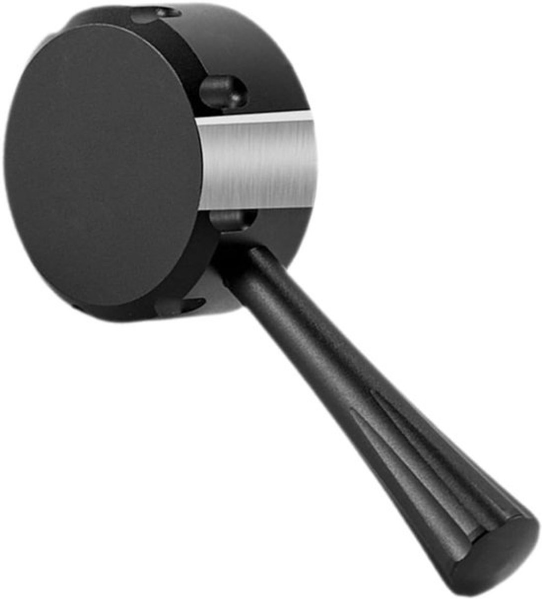 Stoomhendel Koffiezetapparaat - Stoomknop Accessoire - Koffie Bereiden - Aluminium Legering - 28x10 mm - Zwart