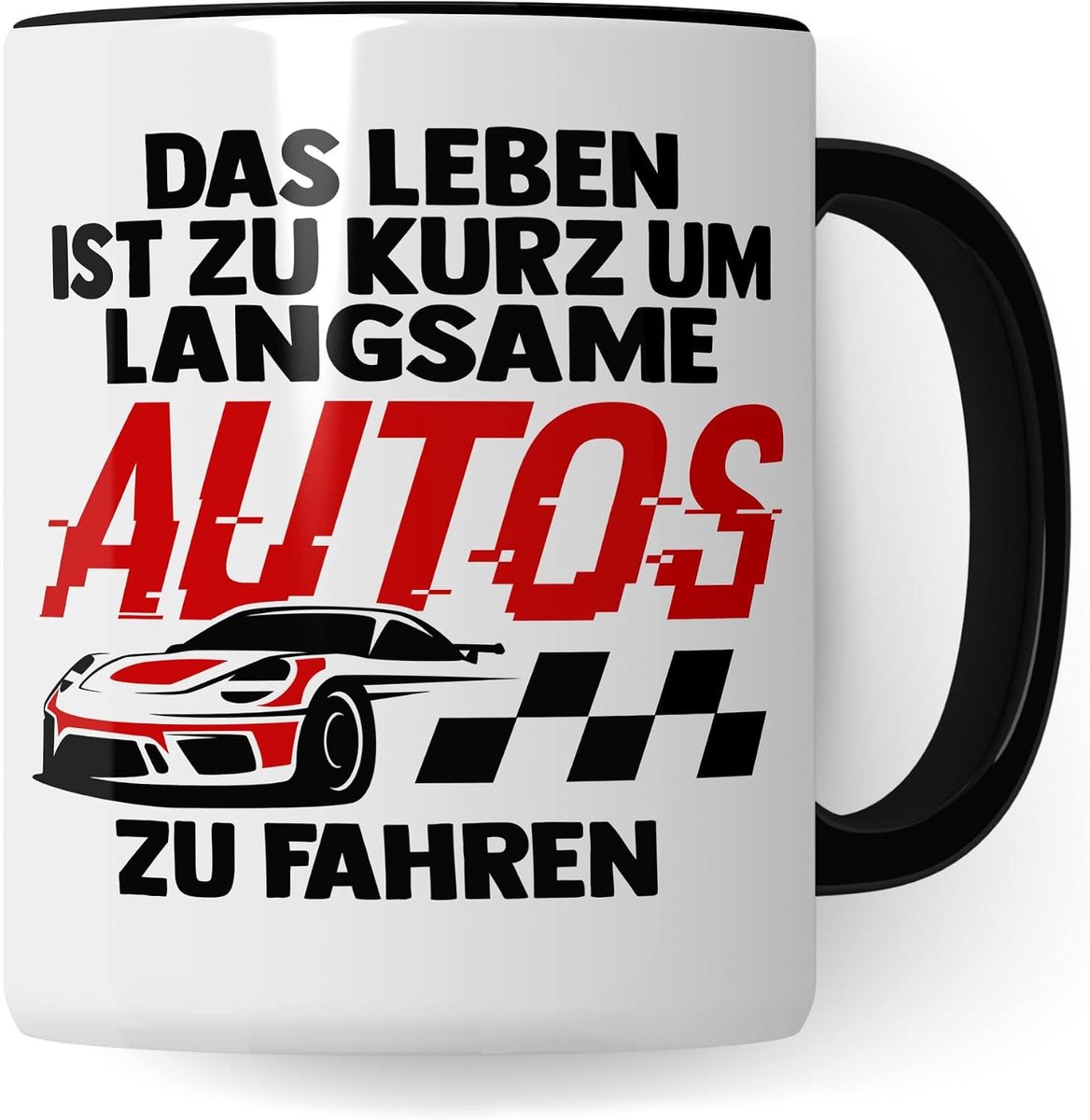 Cadeau voor autoliefhebbers, autoschroevendraaier, mannen, autofan, autotuner, koffiemok, coupé, cabrio, tuning, cadeaus voor hem, auto, autodruk, cadeau-idee