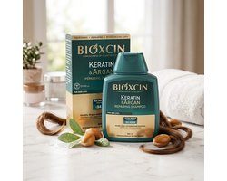Bioxcin Keratine & Arganolie Shampoo - Tegen Haaruitval - Herstellend - 300ml - Beschadigd Haar- bioxcin shampoo - argan shampoo - keratin shampoo - haarverzorging - beschadigd haar