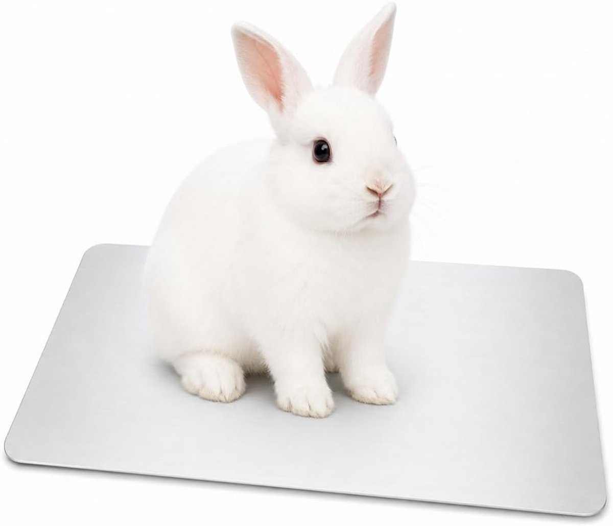 Koelmat voor konijnen, 30x20 cm koelmat voor konijntjes, chinchilla's, hamsters, cavia's en andere kleine huisdieren
