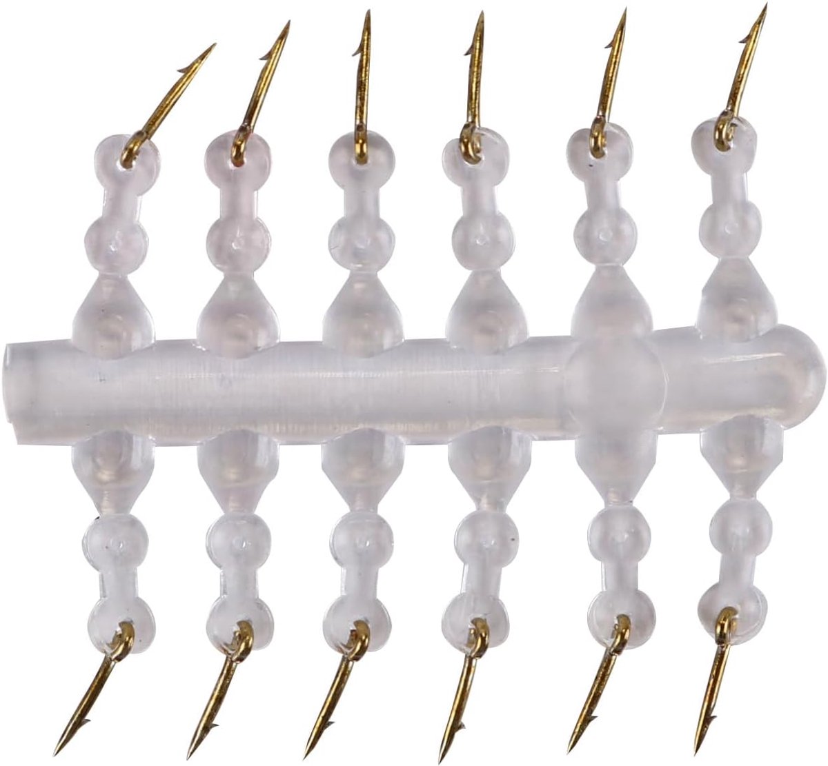 Dailygoods- Aaspinnen 12 Stuks - Karper Aaspinnen - Siliconen Ringen - Weerhaakjes - 7mm x 0,6mm - Verbeterde Stabiliteit Aas - Aasbevestiging