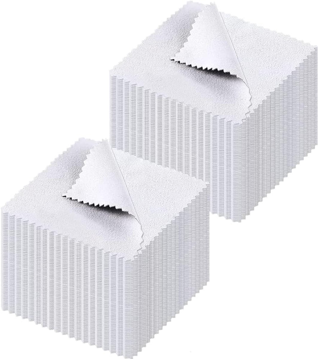 Reinigingsdoek,sieraden polijstdoek 50 stuks sterling zilver goud platina zilverpoetsdoek