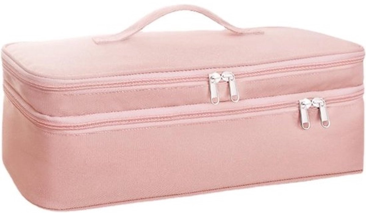 Reistas Haargereedschap - Opbergtas Organizer - Reizen Styling - Hittebestendige Pad - 40x15x14 cm - Zwart