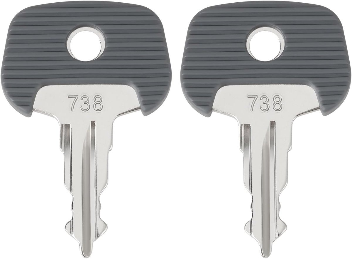 Dailygoods - 2 Stuks Heftruck Ontstekingssleutel Compatibel met Diverse Merken