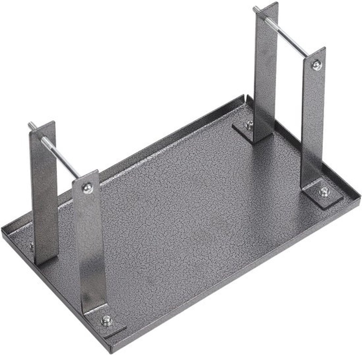 Dailygoods - Duurzame Elektrische Schaafstandaardset - Aluminium Klapbeugel - Stabiliteit - Zilver - Houtbewerking - Professioneel - Modern