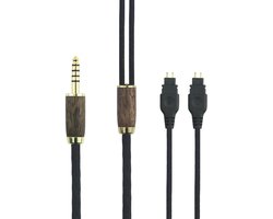 Symmetrische kabel (7N OCC), verzilverd koper, 4,4 mm, 4,4 mm, voor Sennheiser hoofdtelefoon HD650, HD600, HD580, HD660S, HD58X, Massdrop HD6XX