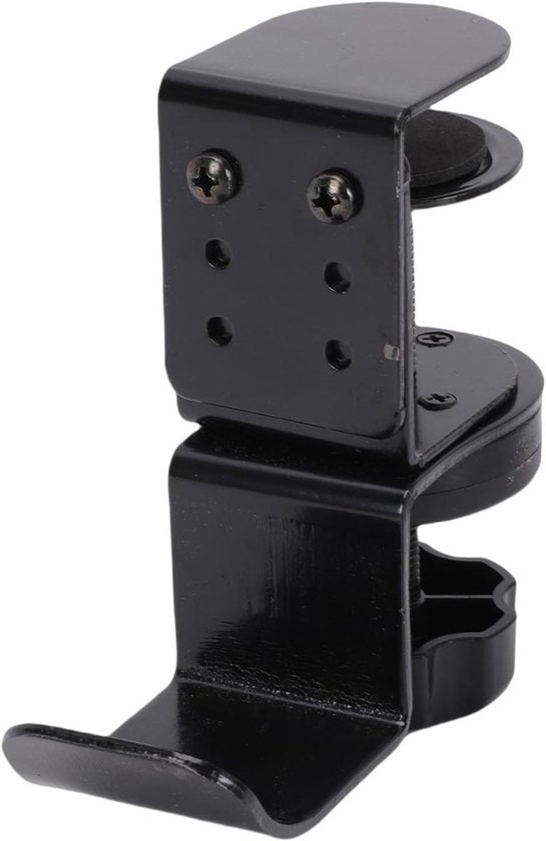 Bureau Tashouder - Hanger Tas Kantoor - Bureau Organiseren - 360 Graden Draaibaar - 6.8 cm Dikte - Zwart