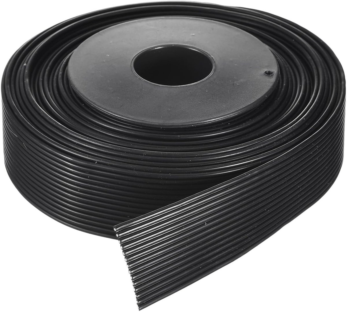 22AWG Siliconen lintkabel, 14-polig, 22 gauge, platte kabel, flexibele siliconendraad, 6 m, zwart, vertind koperdraad voor modelvliegtuigen, modelauto's, elektrische apparaten