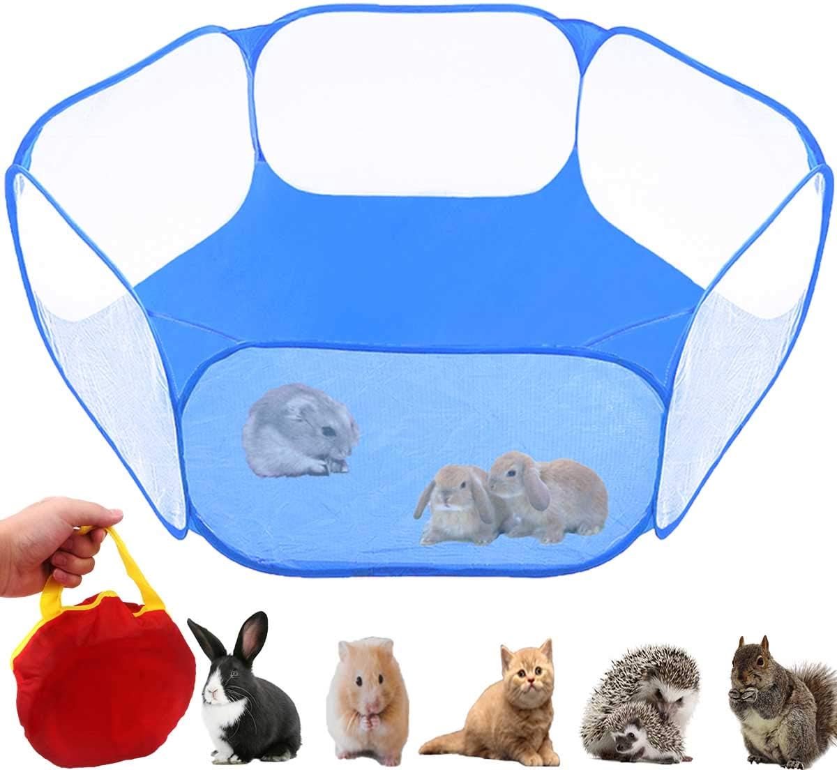 dieren tent, reptielen kooi, ademende transparante huisdier box pop open buiten/indoor oefening hek, draagbaar werfhek