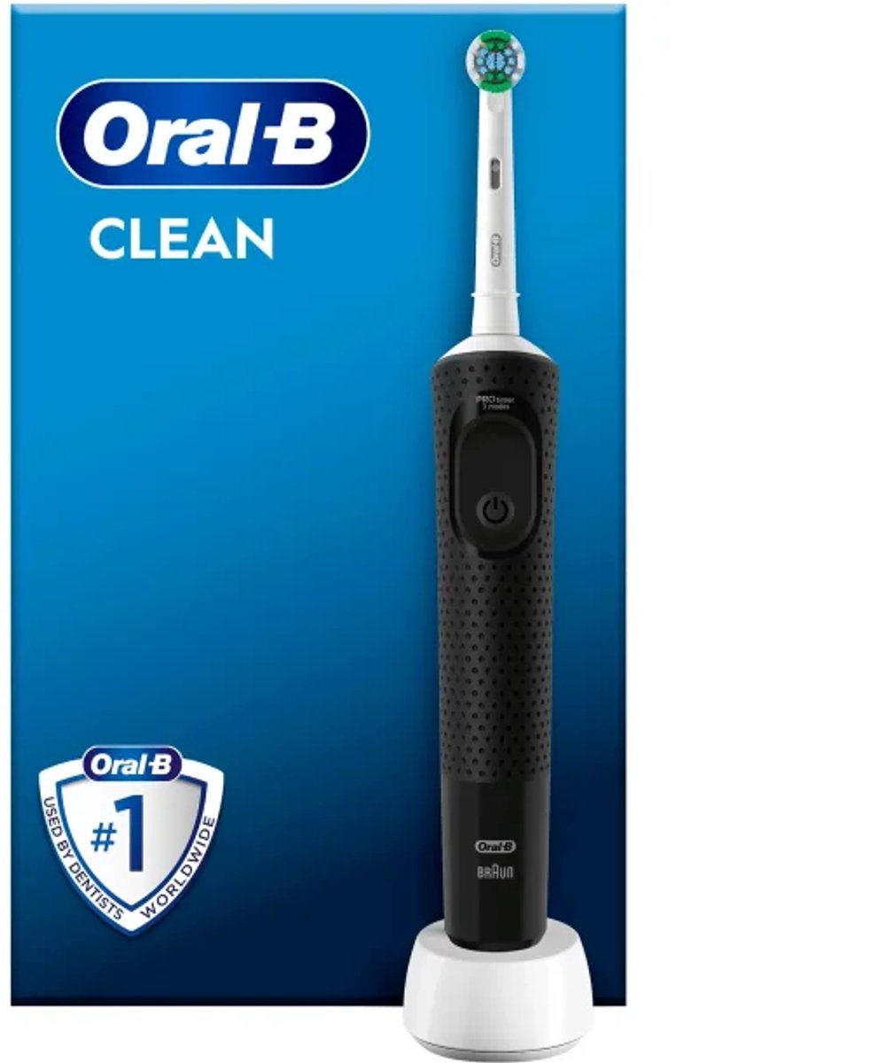 Oral-B Vitality Pro Clean - Elektrische Tandenborstel - 3 Poetsprogramma's - Timer - Zwart