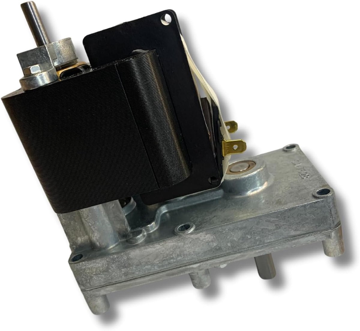 Transmissiemotor voor pelletkachel, 25 rpm, as 9,5 cm