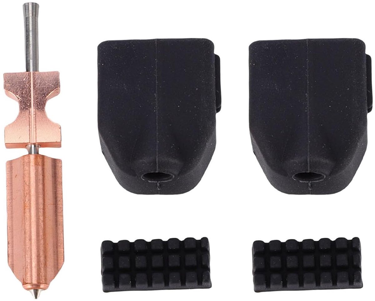 0.4mm Gehard Staal Nozzle voor AD5X 3D Printer Hotend met Siliconen Hoes en Reinigingsborstels Accessoire