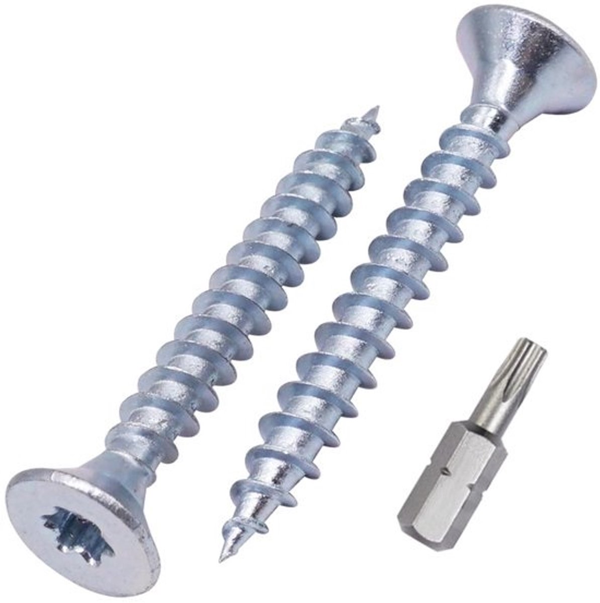 Verzinkte Houtschroeven 5.0 x 40 mm met Torxkop - 150 Stuks