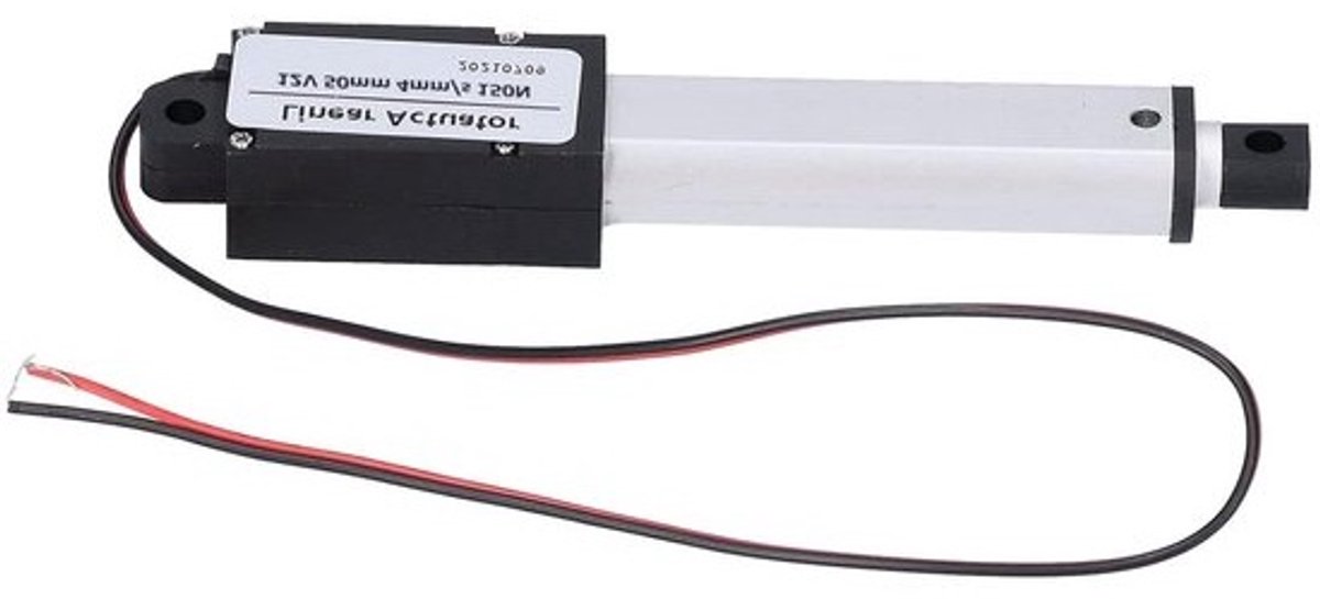 Hoge Snelheid Lineaire Actuator 50 Mm Slag DC 12V Interne Eindschakelaar met Laag Geluidsniveau Mini Lineaire Bewegingsactuator voor Automobielindustrieel(Slag 50mm-4mm/s-150N)