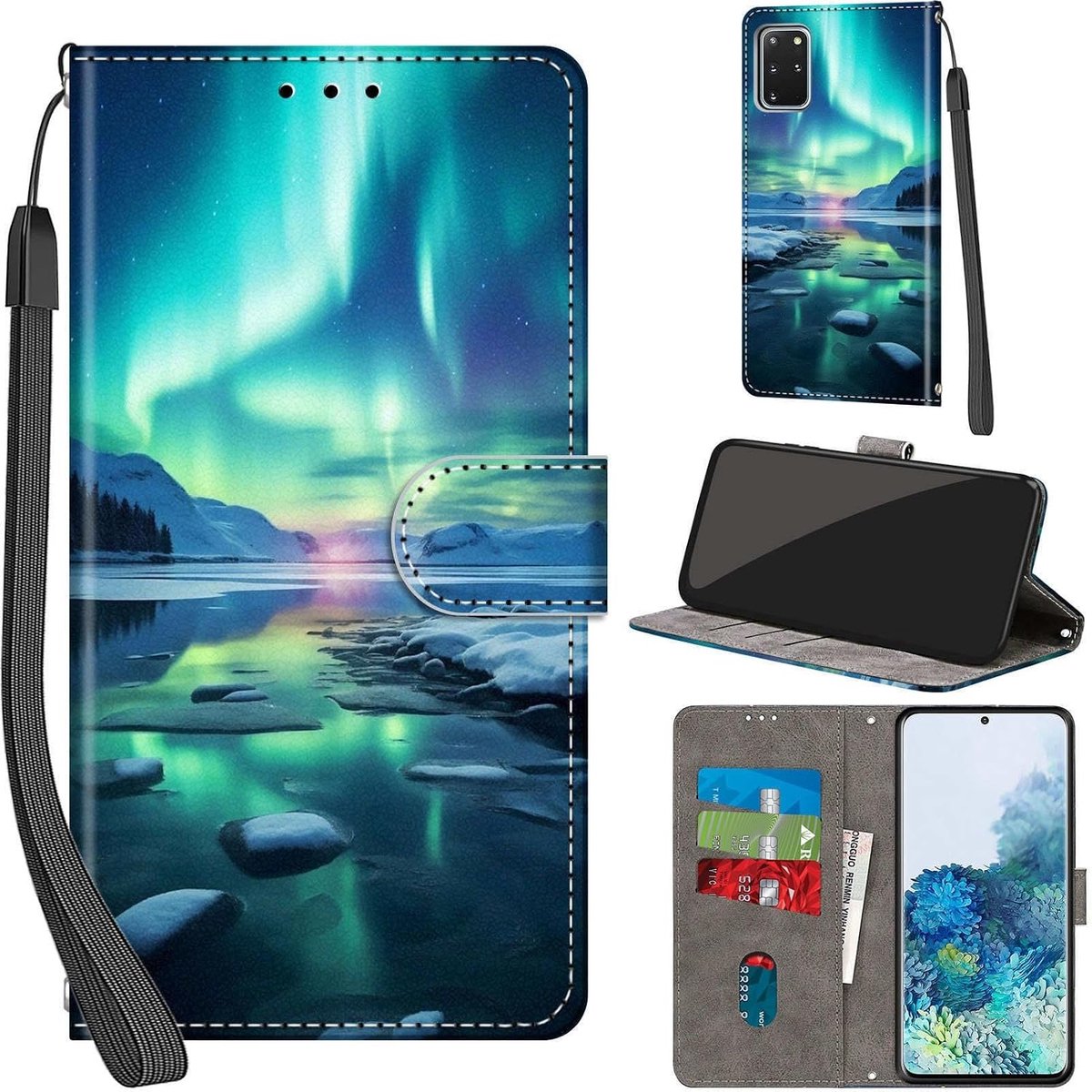 Hoesje voor Samsung Galaxy S20 Plus, Noordpool