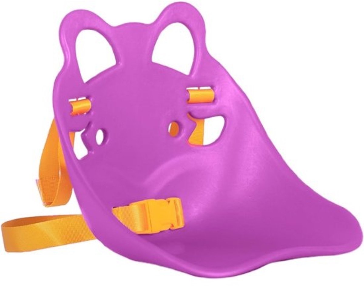 Poppenfietsstoeltje - Poppenzitje Kinderfiets - Poppen Vervoeren - Opvouwbaar Lichtgewicht - 7.68 Inch - Paars