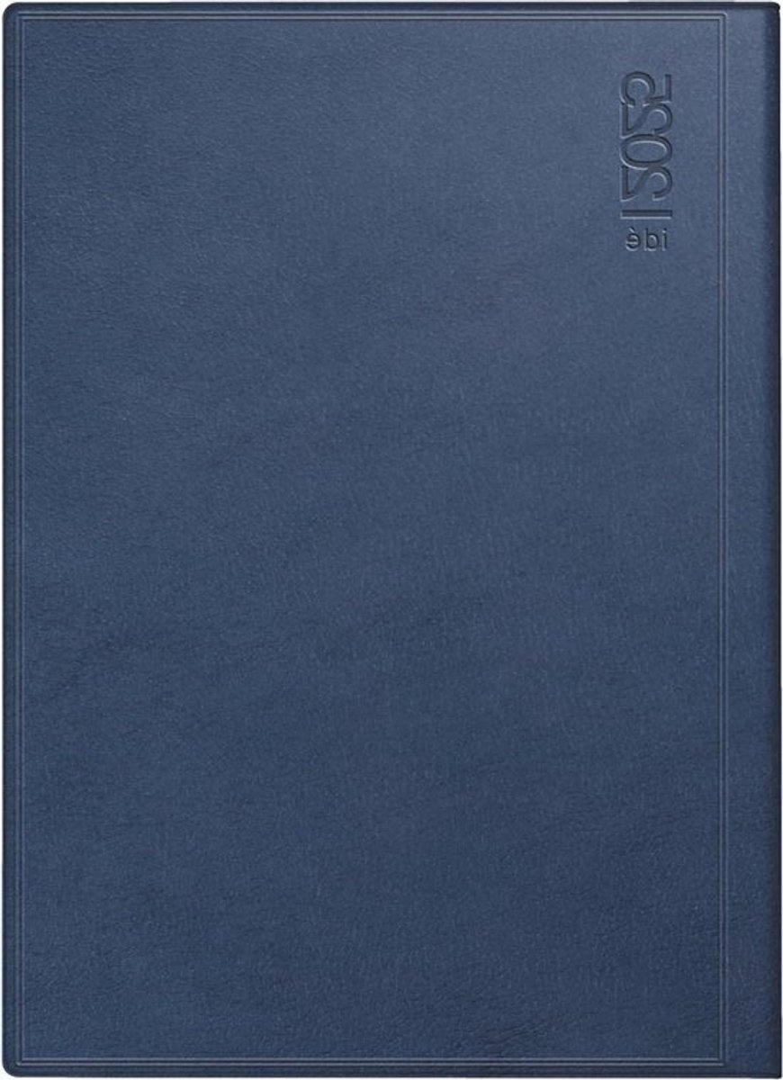 Zakagenda 2025 - Weekplanner - Afspraken Plannen - Kunststof Omslag - A6 Formaat - Donkerblauw