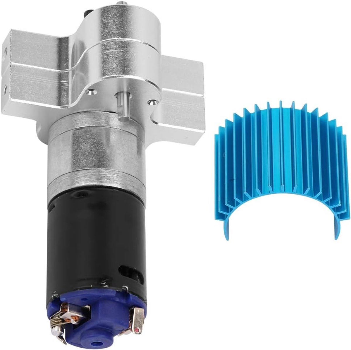 Auto Verteilergetriebe, Metalltransferkasten Upgrade RC Zubeh?r f¨¹r WPL Henglong C14 C24 B14 B24 B16 B36