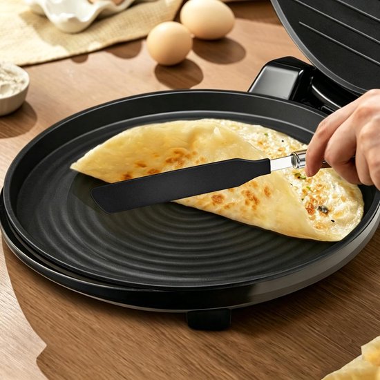 2 stuks crêpes verdeler en spatel set, roestvrij staal deegverdeler — afbeelding 3