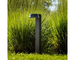 ZOLUNA Solar Priklamp Olivia - Tuinverlichting met Bewegingssensor - Warm Wit 2700K - IP44 - Tot 400 Lumen - 24 Uur Brandtijd - USB-C Oplaadbaar