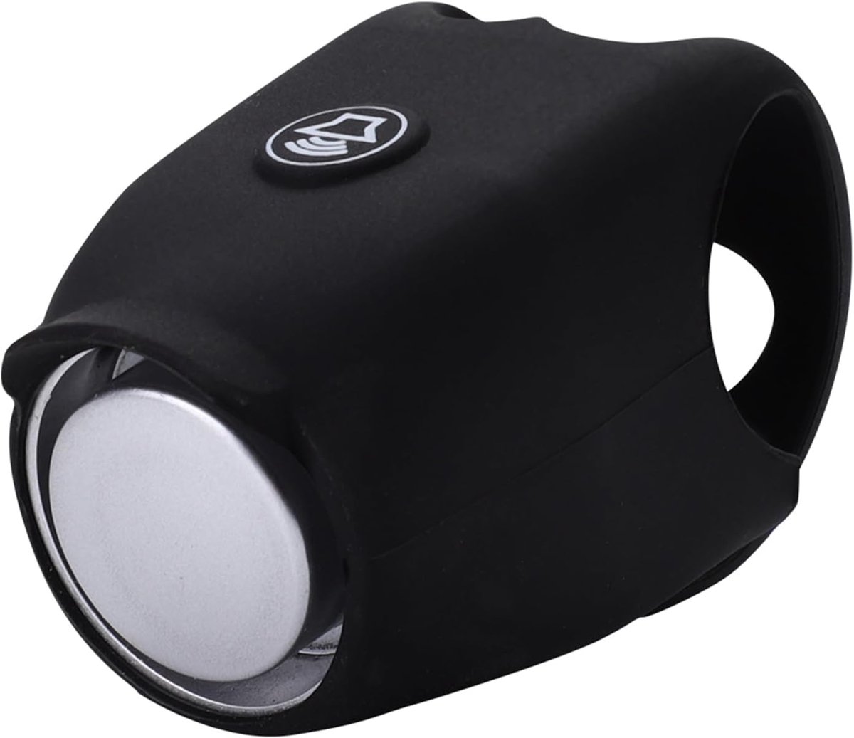 Fietsbel elektrische fietsbel fietsbel waterdichte elektronische bel (zwart) Bicyclebell