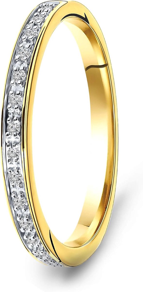 9 karaats geelgouden ring