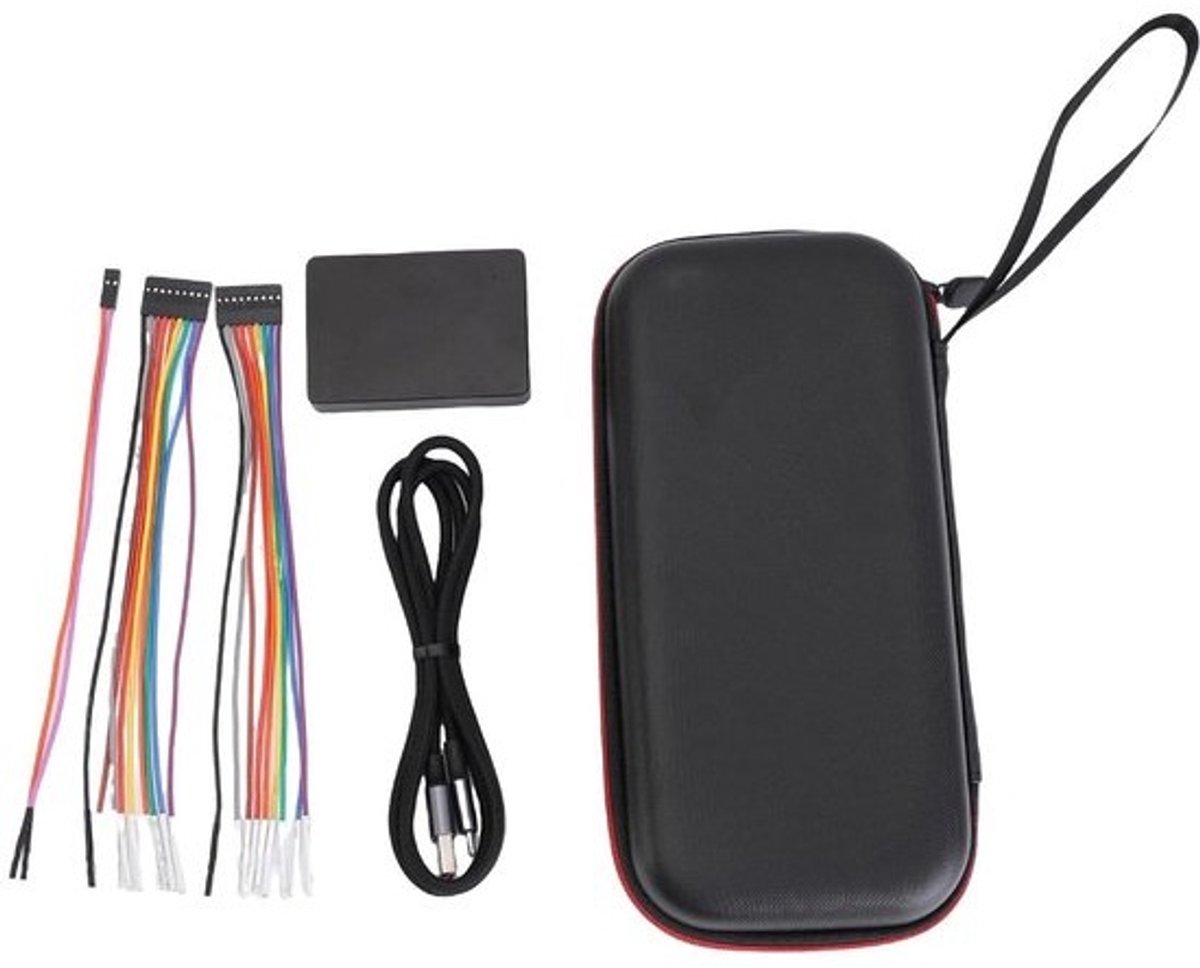 Logica Analyzer - Debuger Signaal Analysator - Ingebedde Systemen Testen - 170+ Protocoldecoders - 16 Kanaals - Zwart