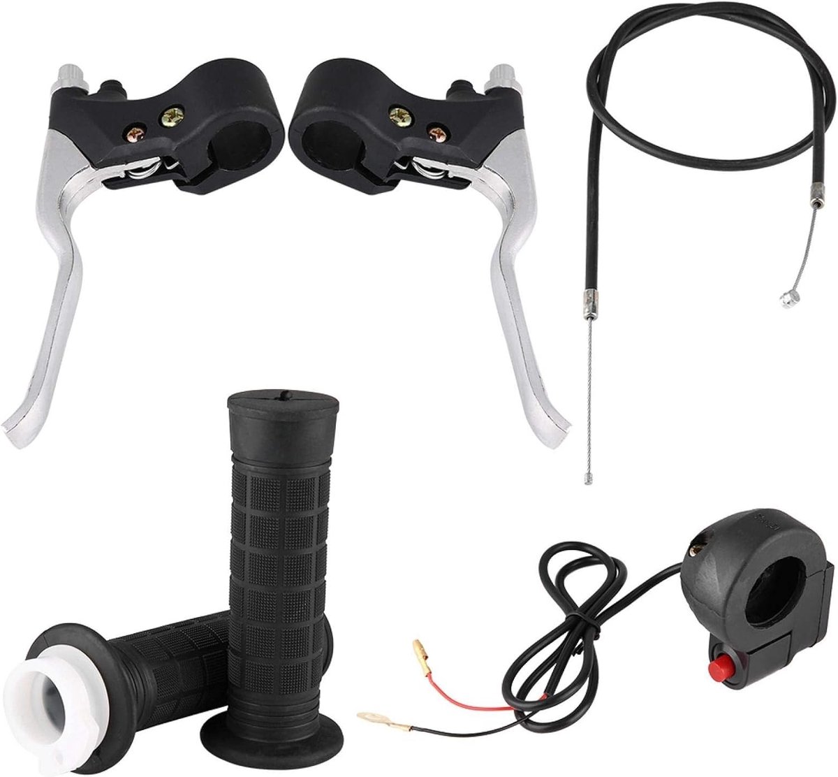 Dailygoods - Auto Handvat en Schakelaar Set voor Mini Motorfiets